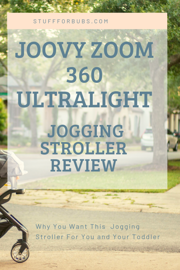 joovy 360 ultralight jogging stroller